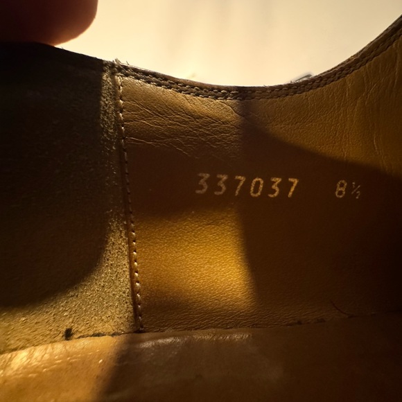 Gucci Dark Brown Braided Leather Monk Strap Oxfords - Picture 7 of 10